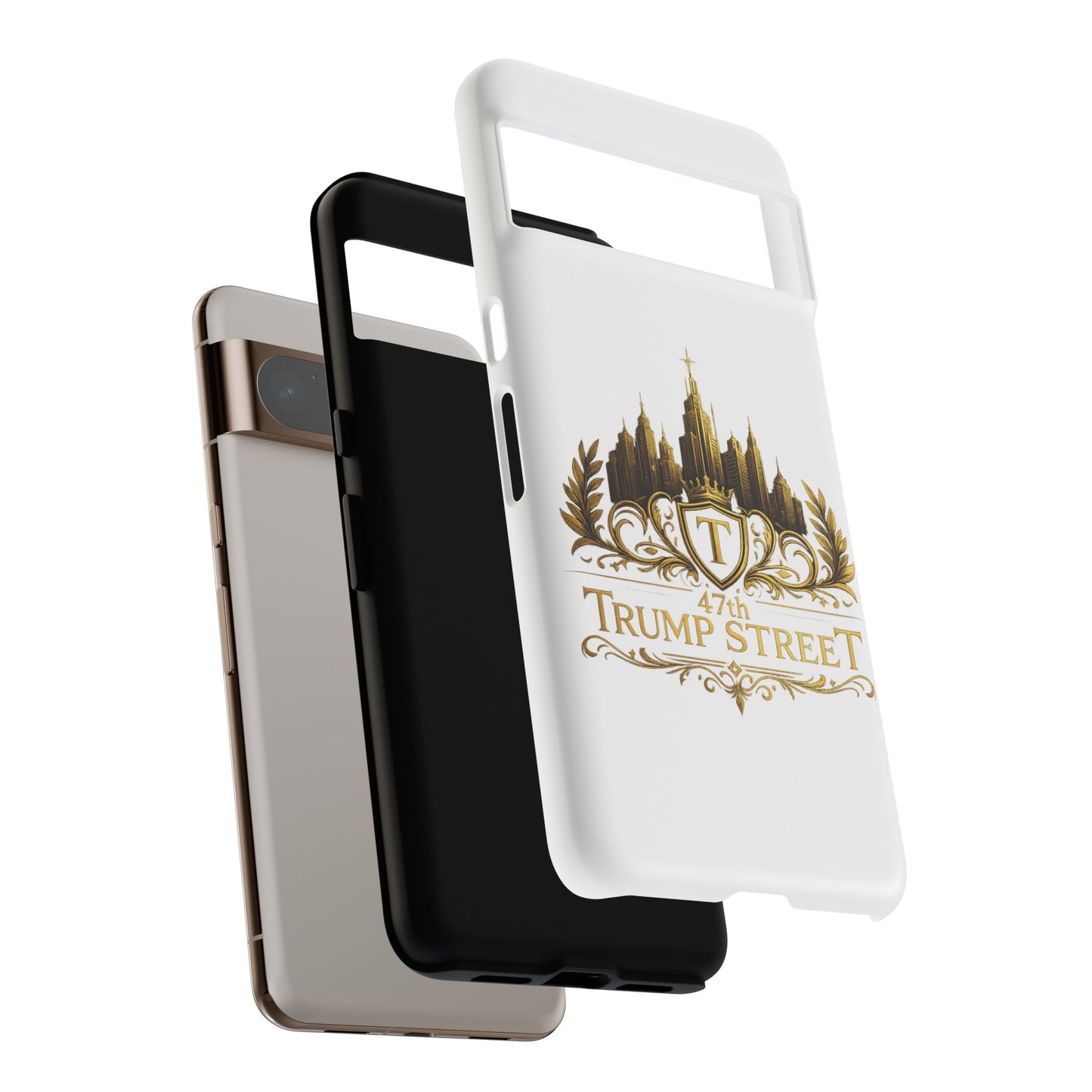 Gold Crest Phone Case - 47th Trump Street