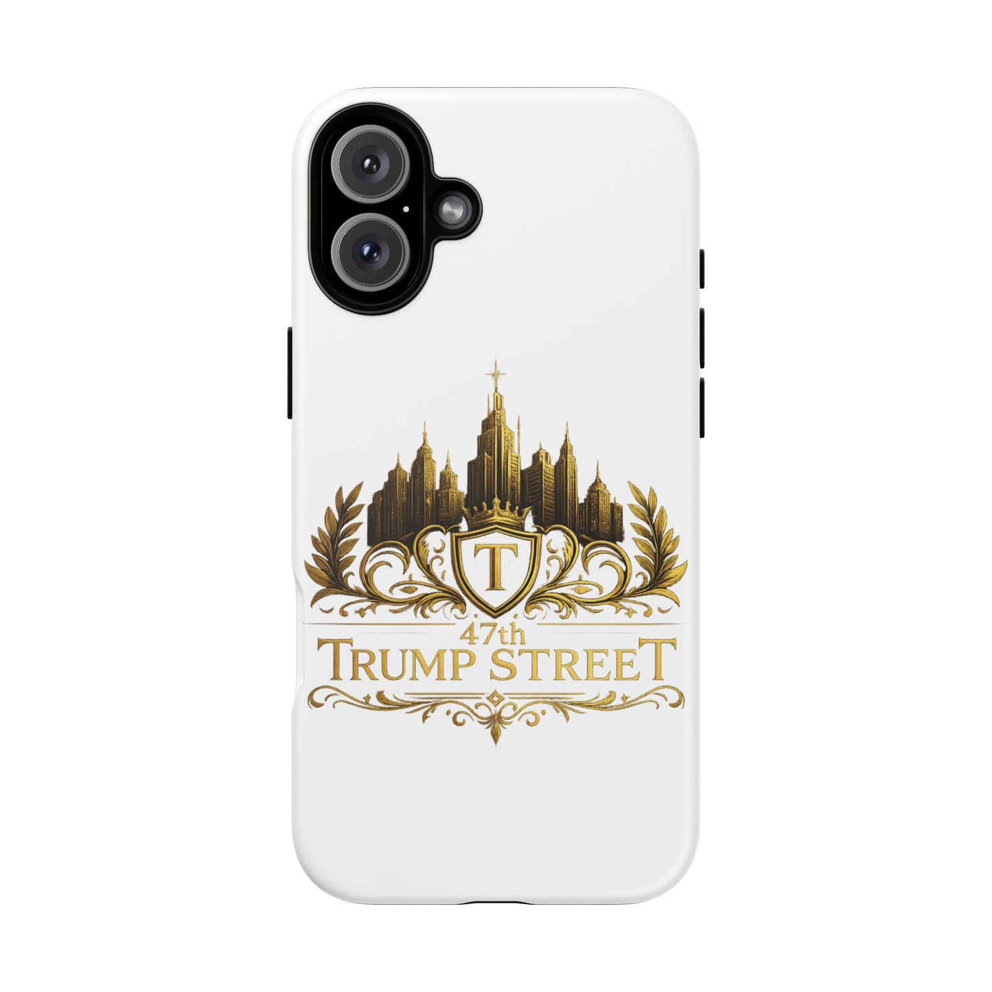 Gold Crest Phone Case - 47th Trump Street