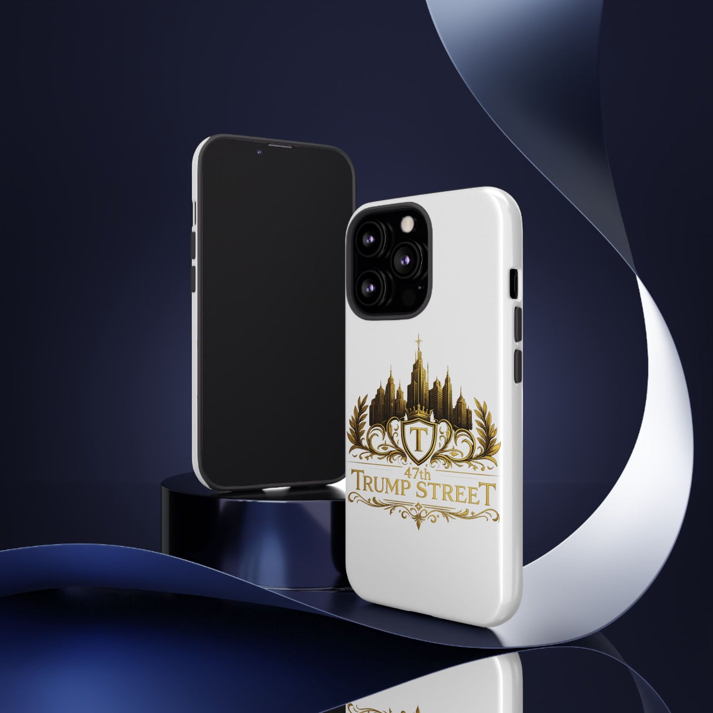 Gold Crest Phone Case - 47th Trump Street