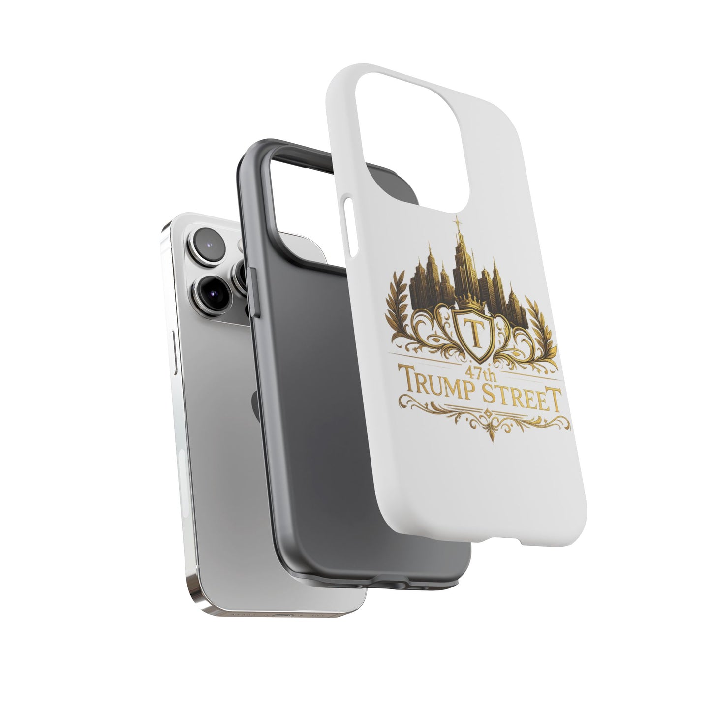 Gold Crest Phone Case - 47th Trump Street