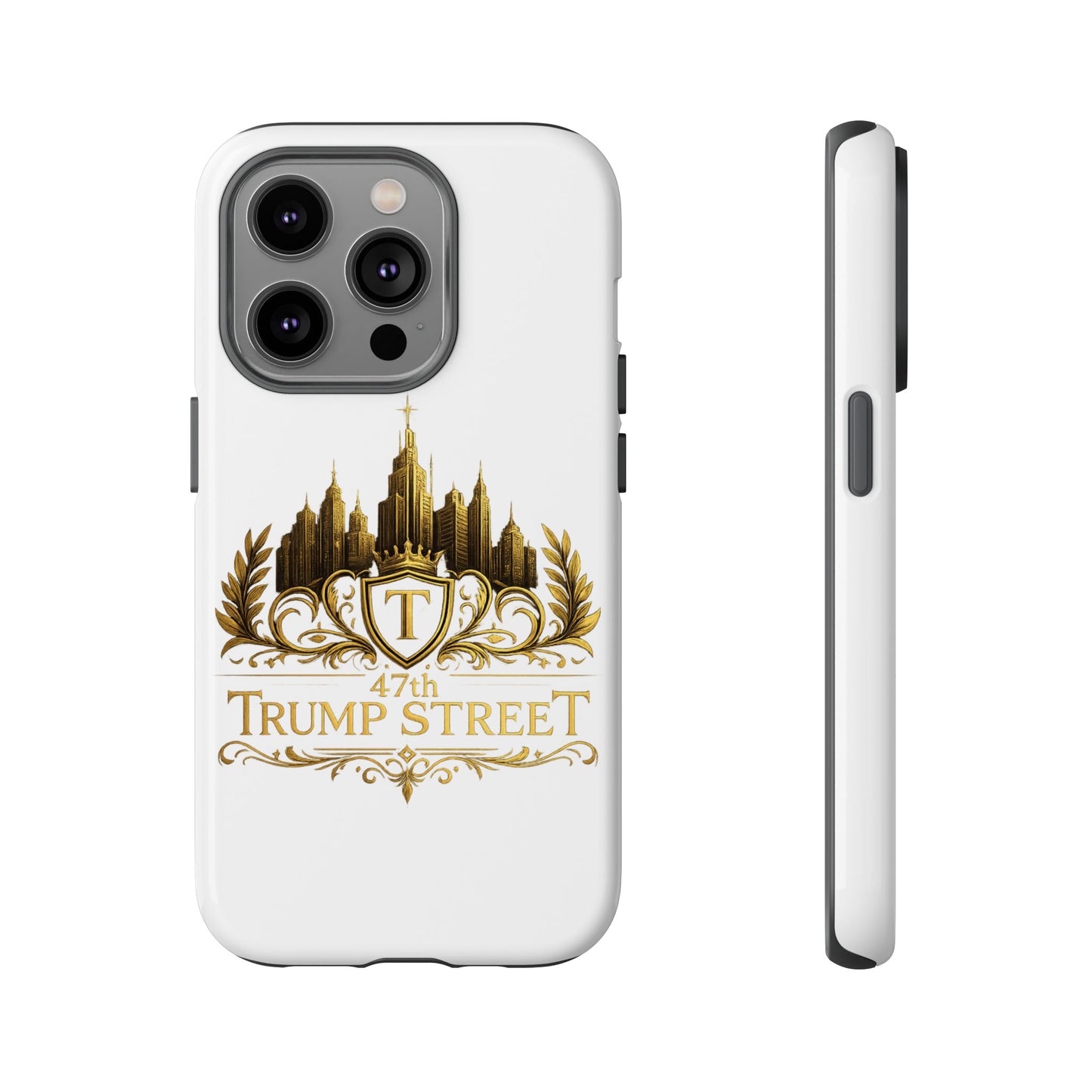 Gold Crest Phone Case - 47th Trump Street