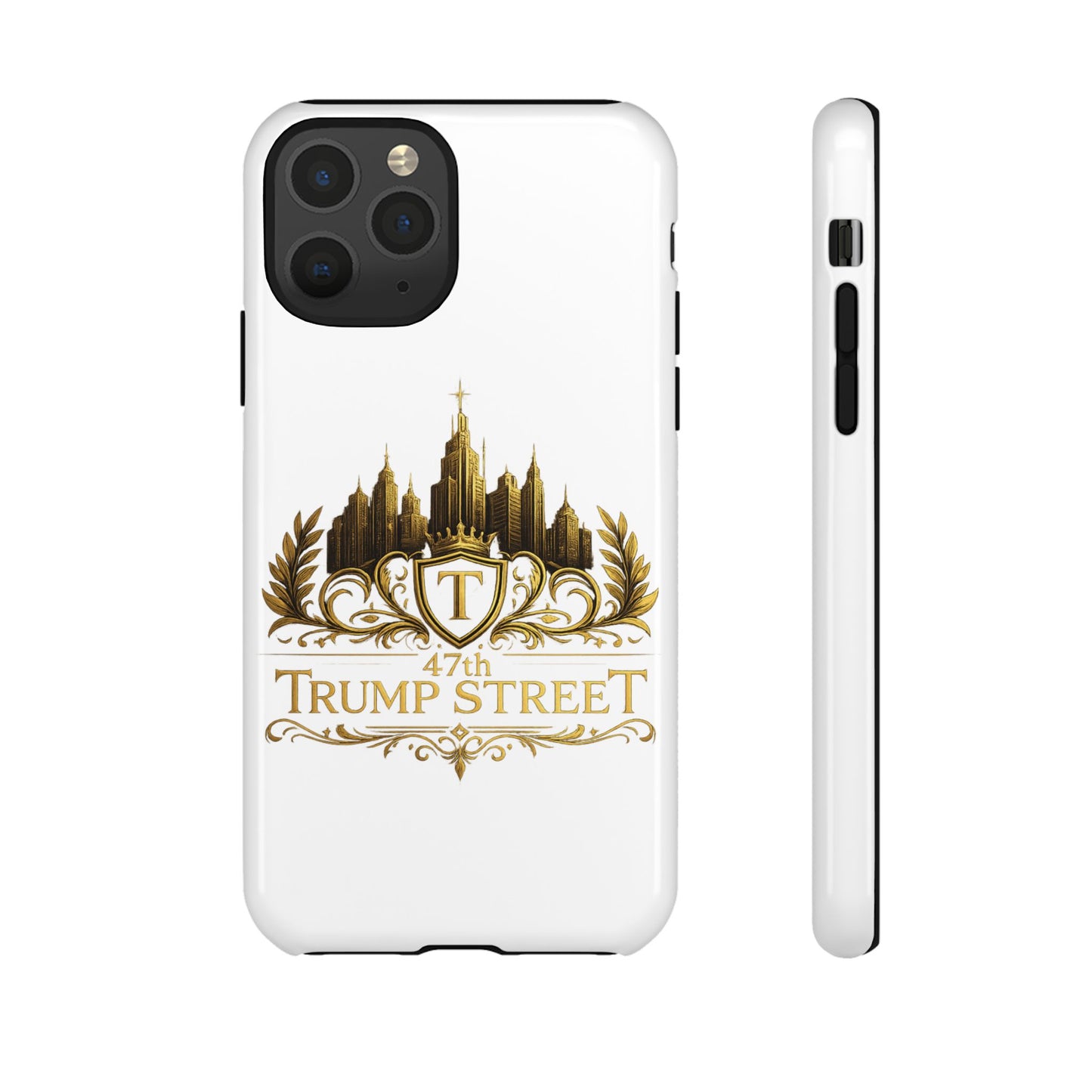 Gold Crest Phone Case - 47th Trump Street