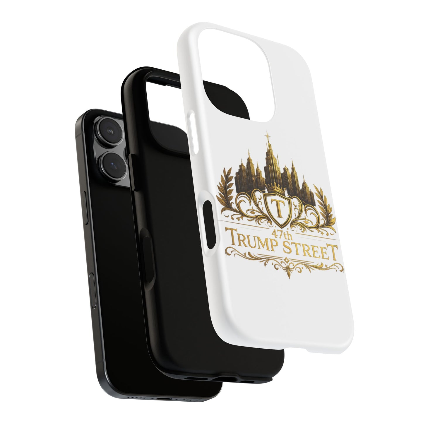 Gold Crest Phone Case - 47th Trump Street