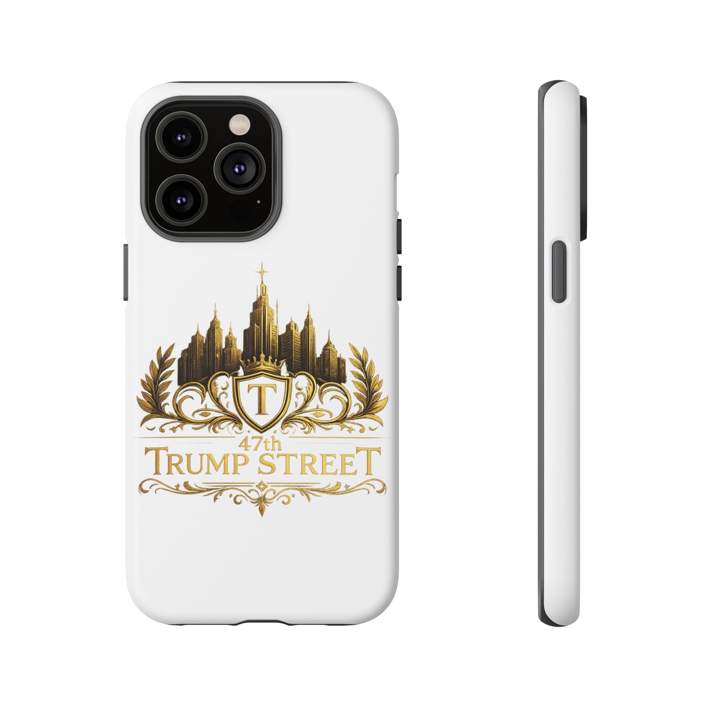 Gold Crest Phone Case - 47th Trump Street