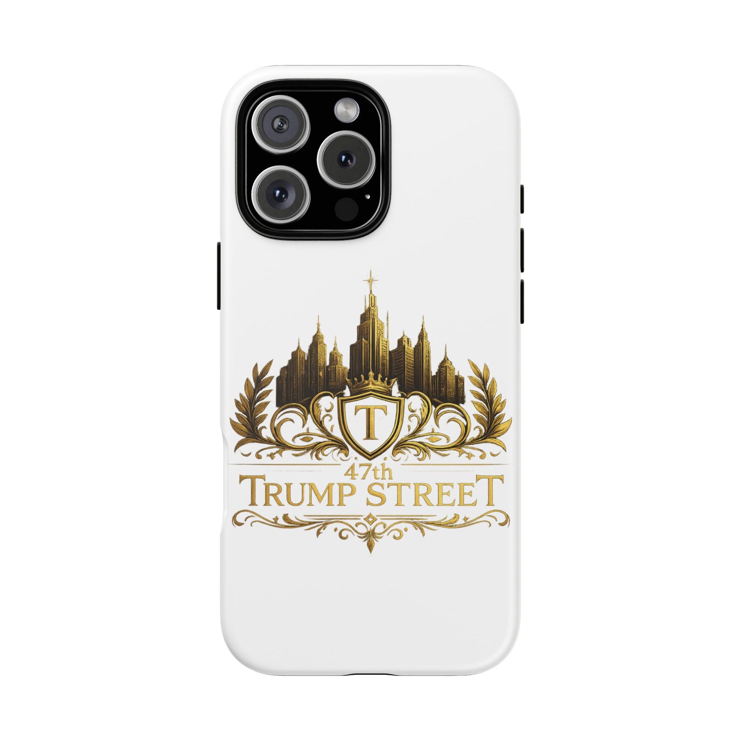 Gold Crest Phone Case - 47th Trump Street