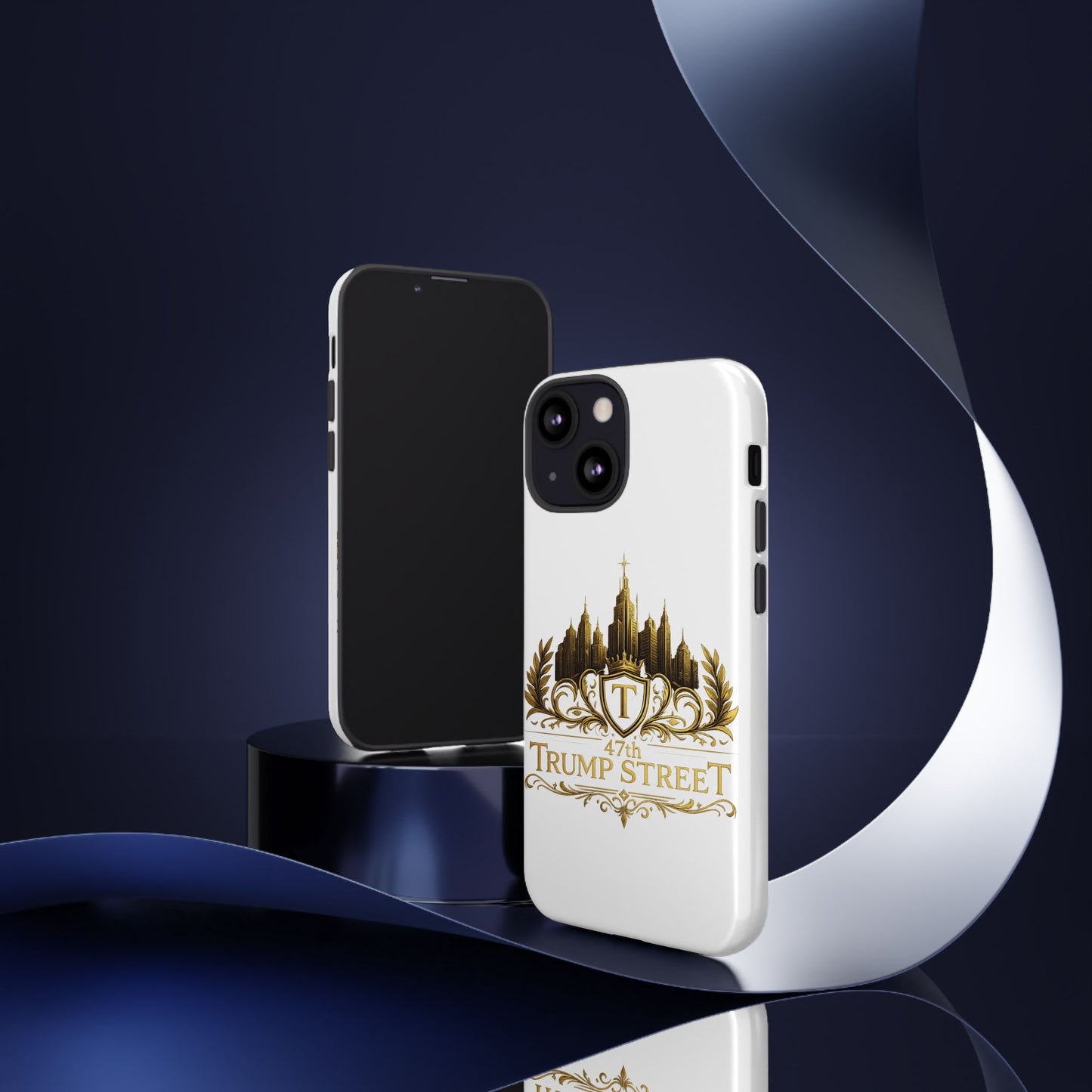 Gold Crest Phone Case - 47th Trump Street