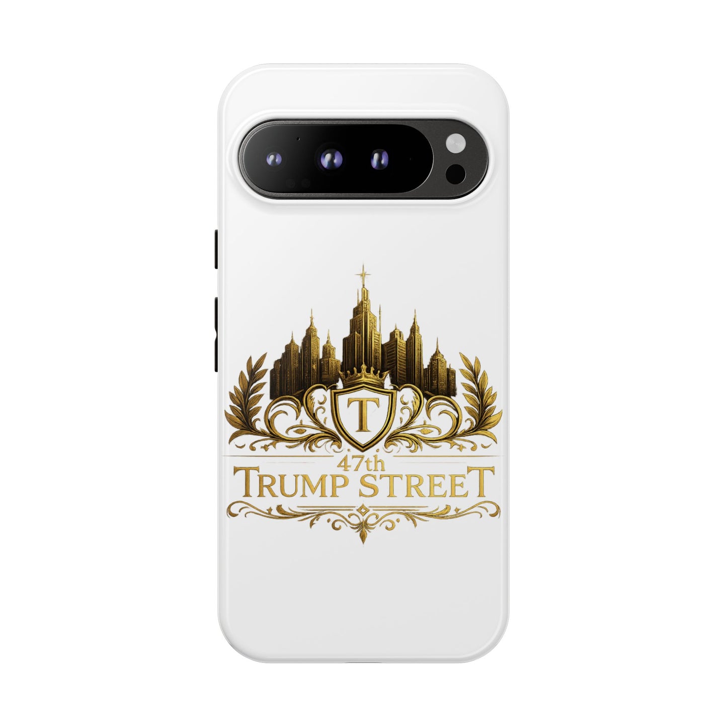 Gold Crest Phone Case - 47th Trump Street