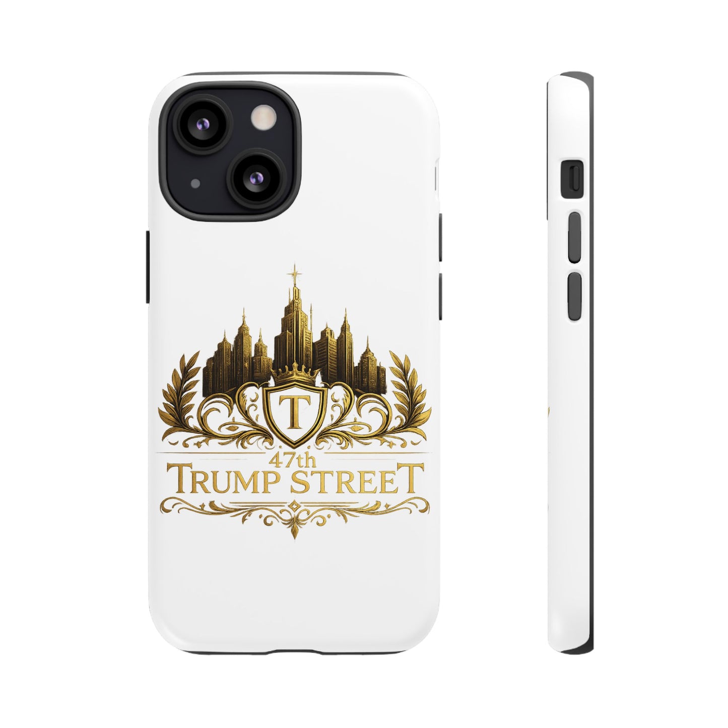 Gold Crest Phone Case - 47th Trump Street