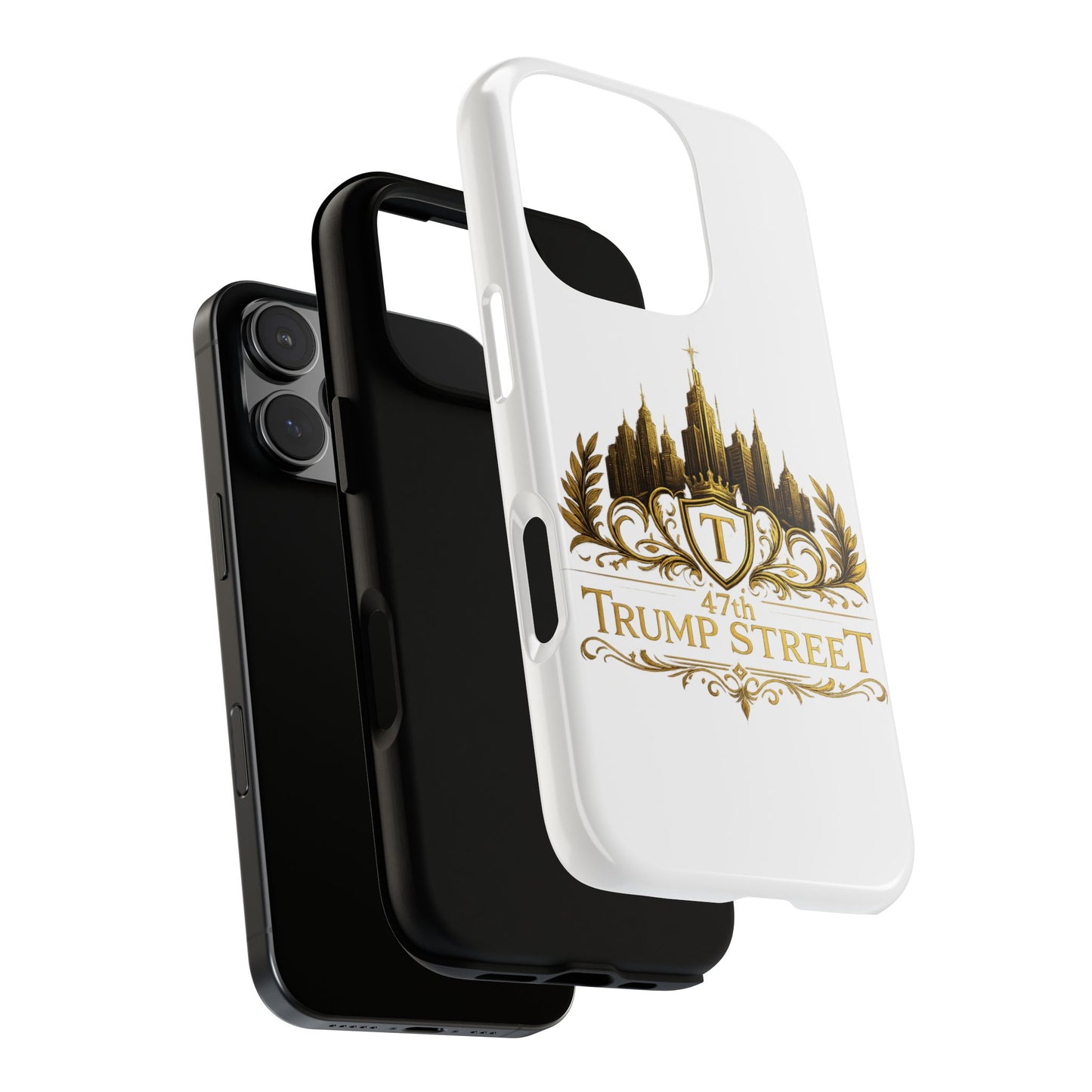 Gold Crest Phone Case - 47th Trump Street