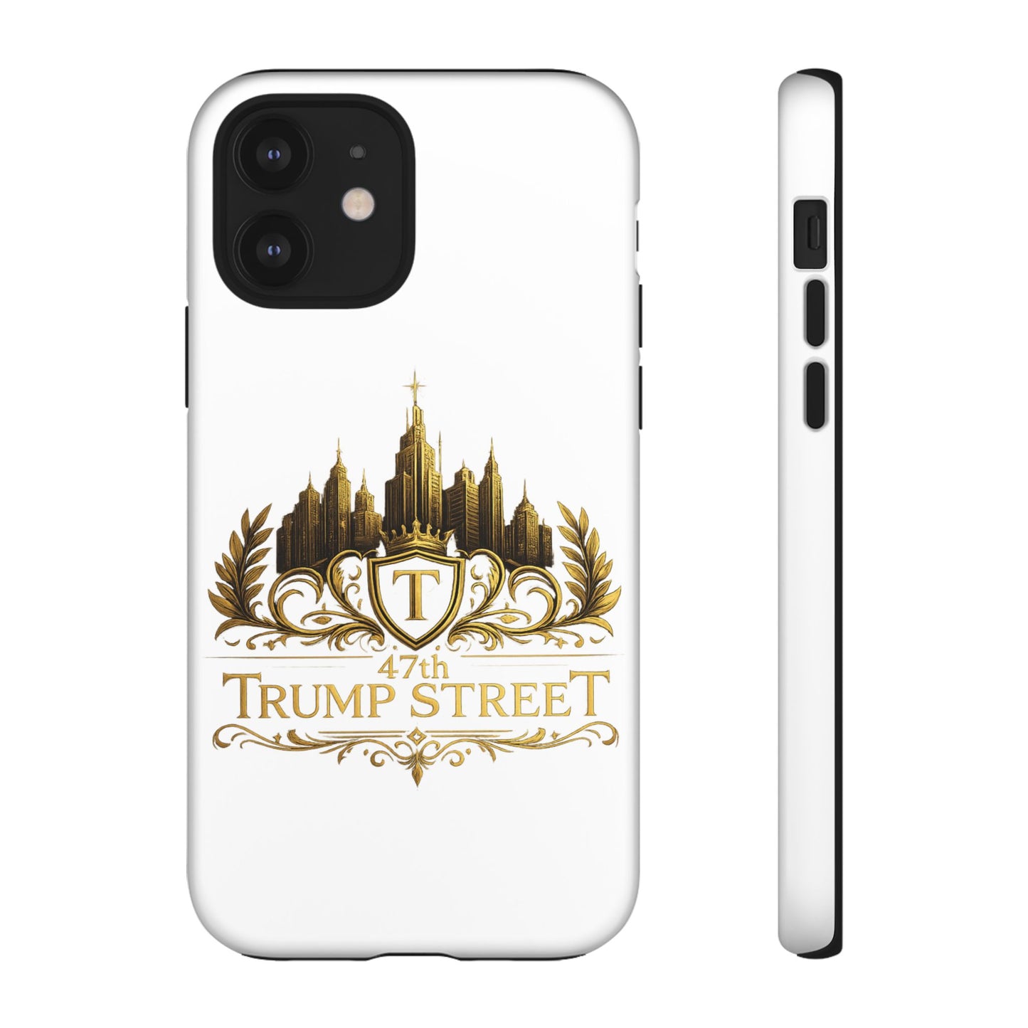 Gold Crest Phone Case - 47th Trump Street