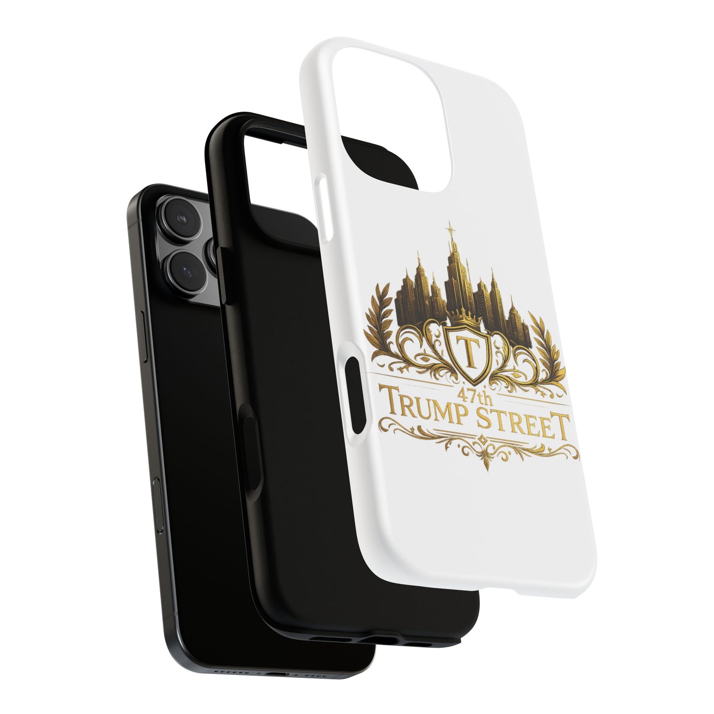 Gold Crest Phone Case - 47th Trump Street
