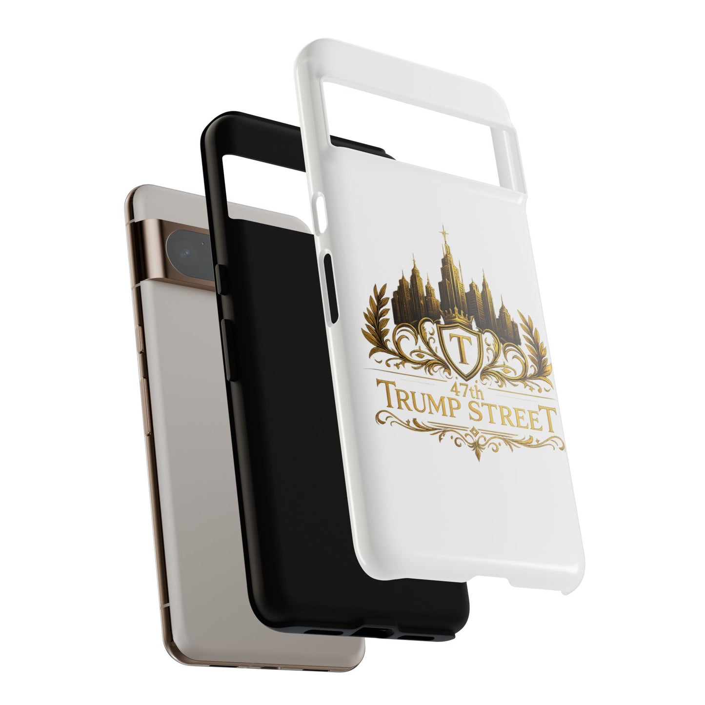 Gold Crest Phone Case - 47th Trump Street