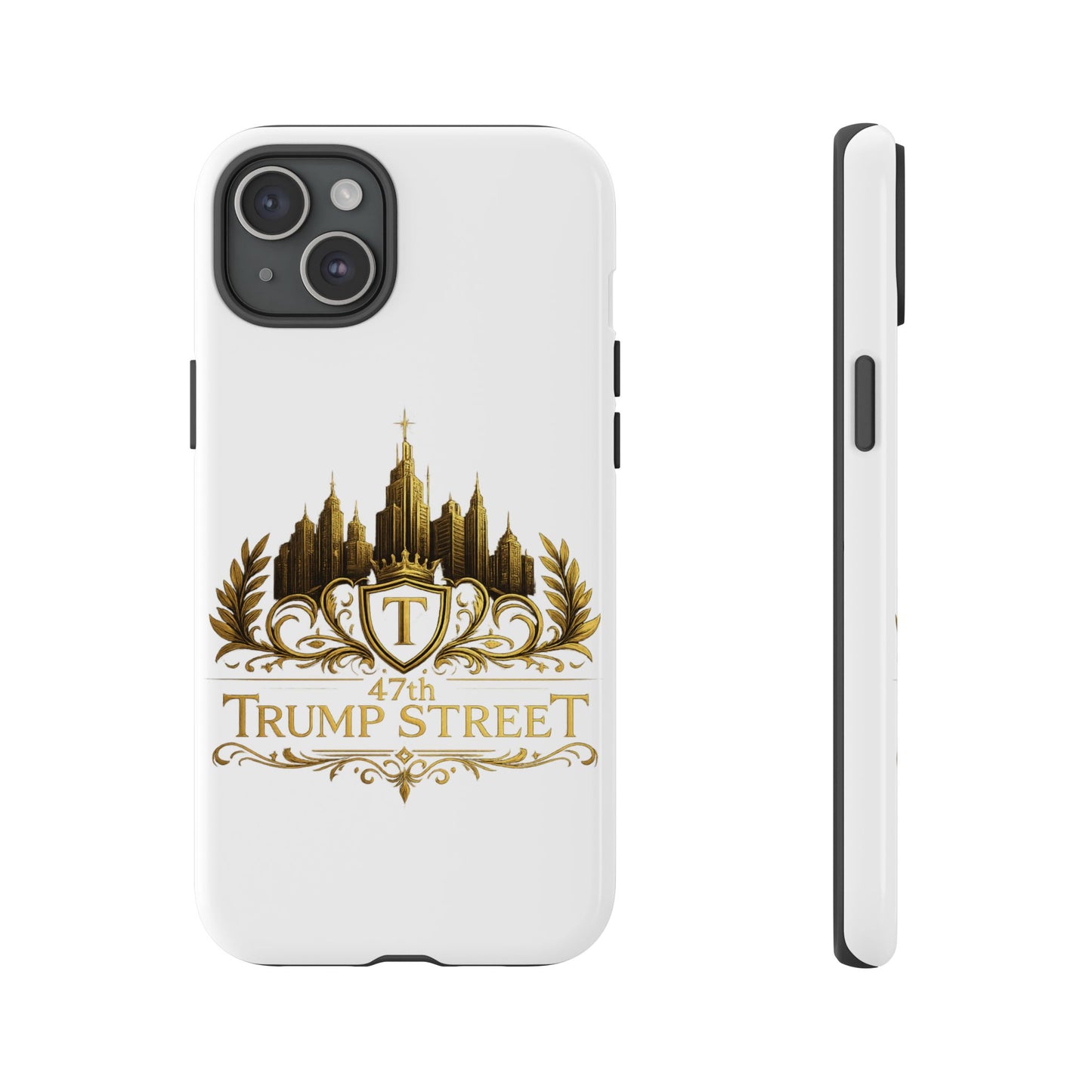 Gold Crest Phone Case - 47th Trump Street