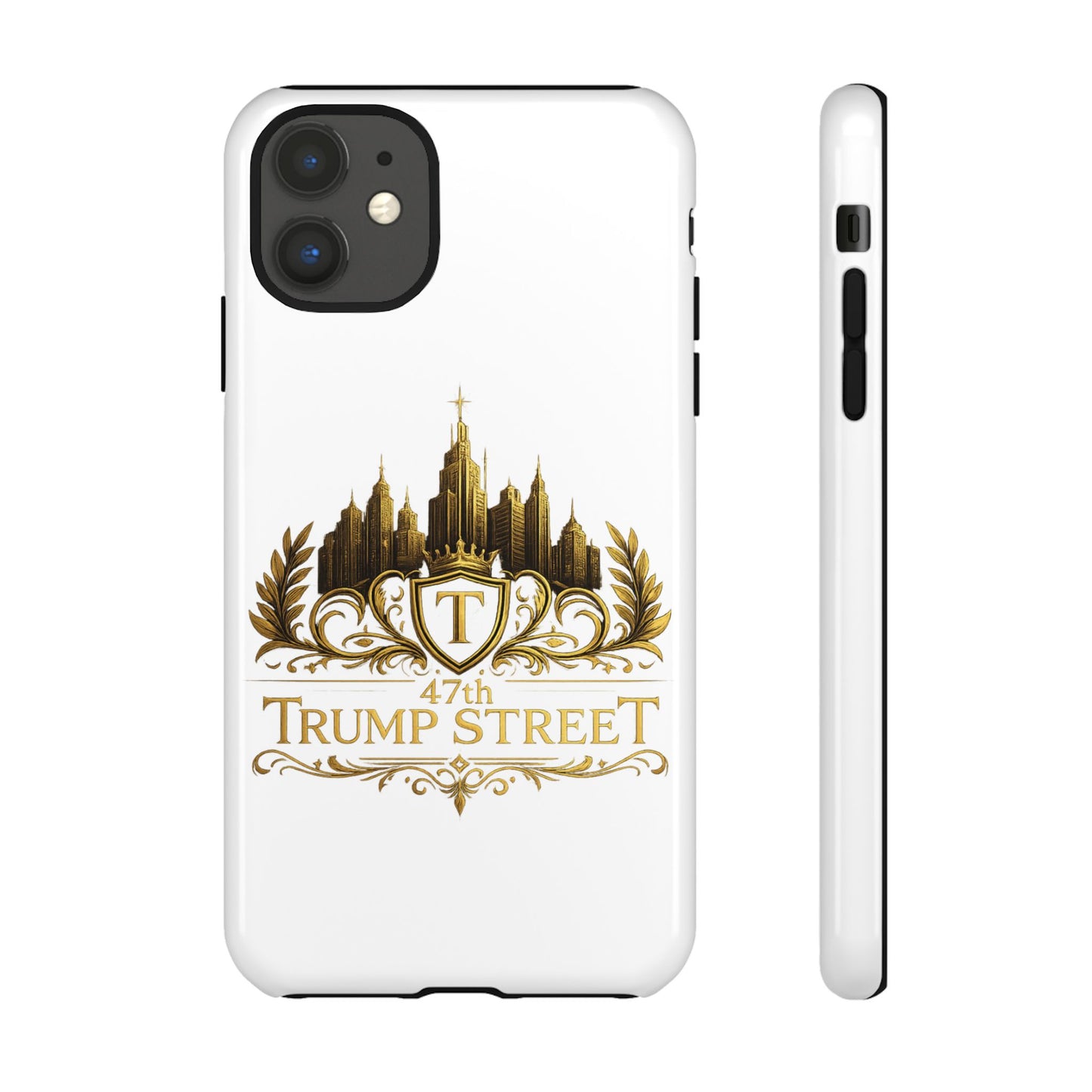 Gold Crest Phone Case - 47th Trump Street