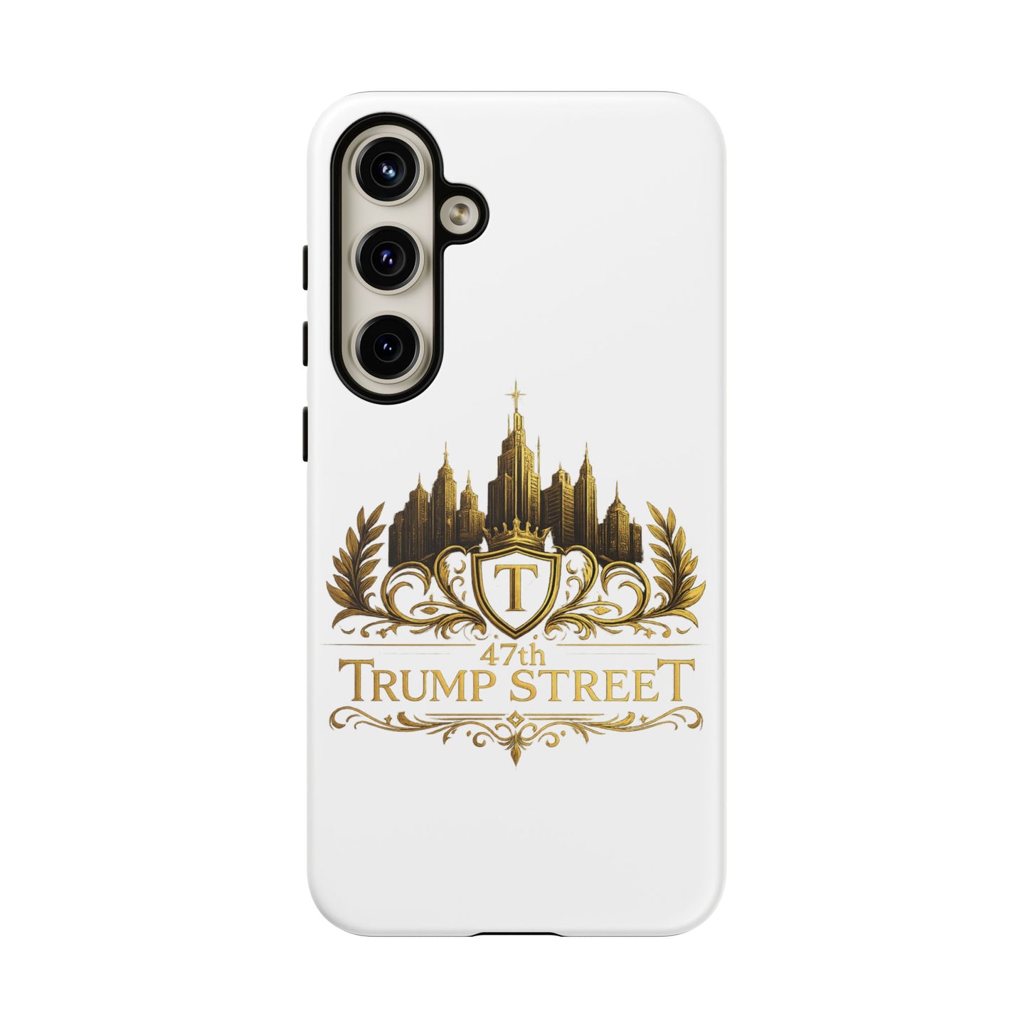 Gold Crest Phone Case - 47th Trump Street
