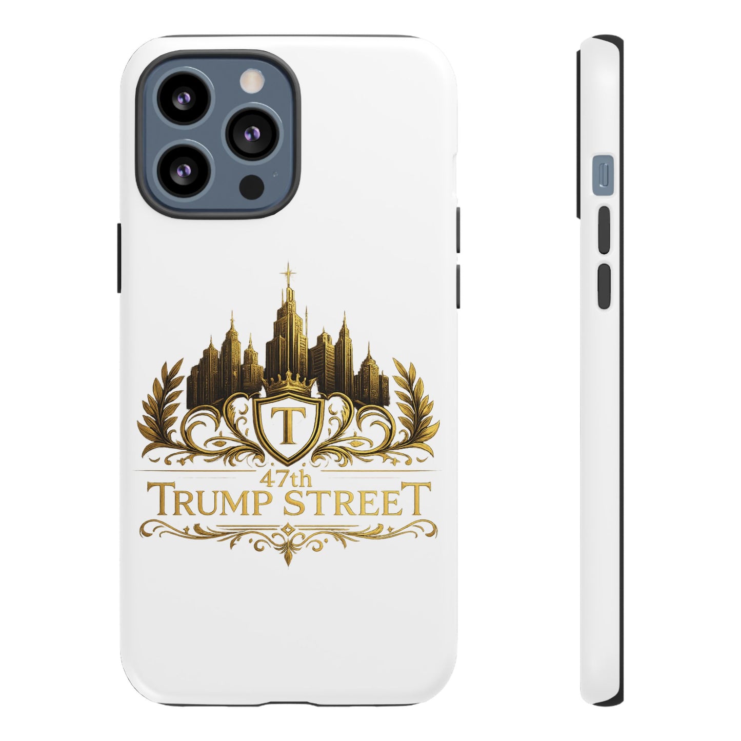 Gold Crest Phone Case - 47th Trump Street