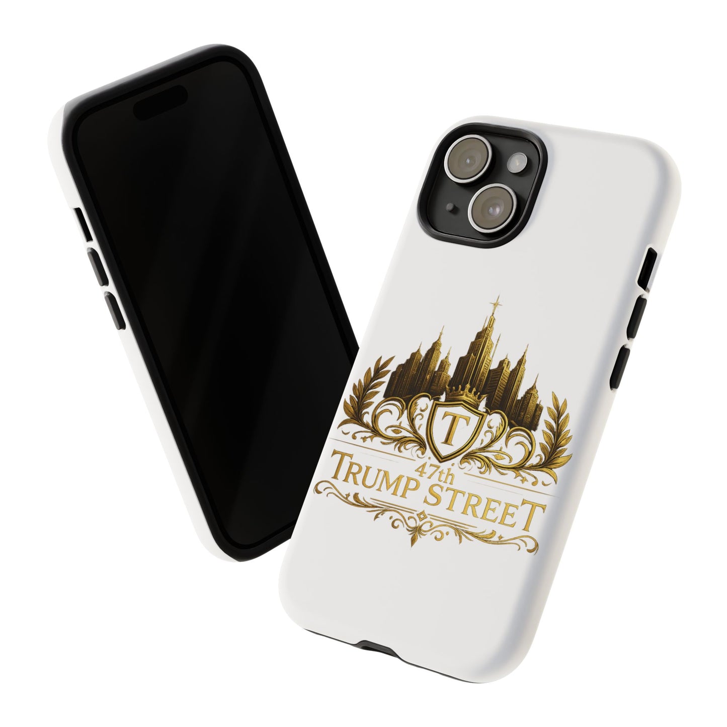 Gold Crest Phone Case - 47th Trump Street