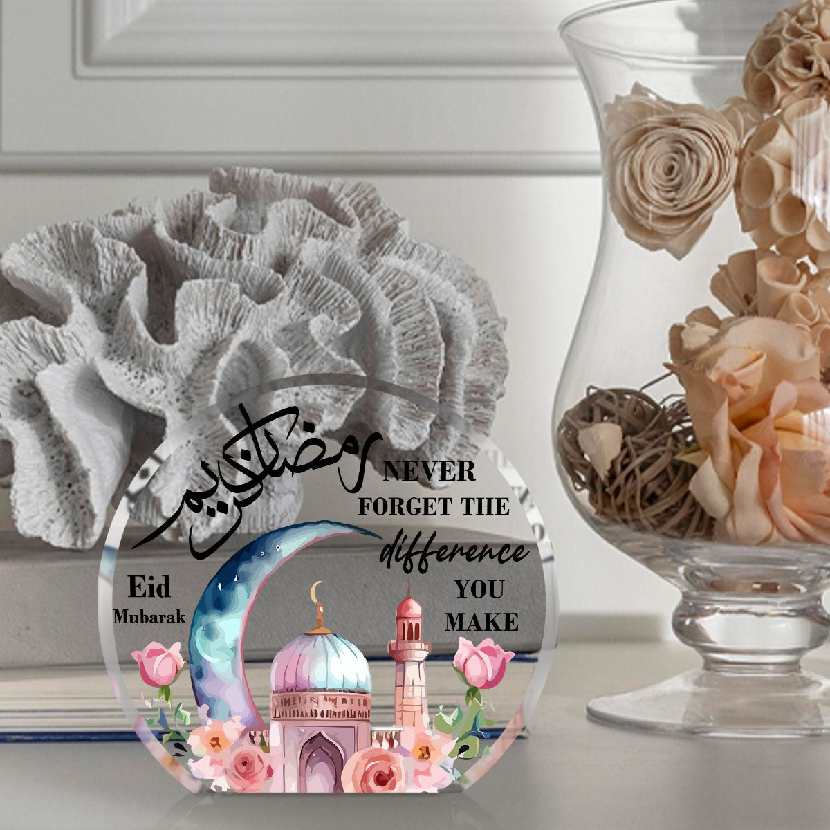decorative star and moon table decor aesthetic