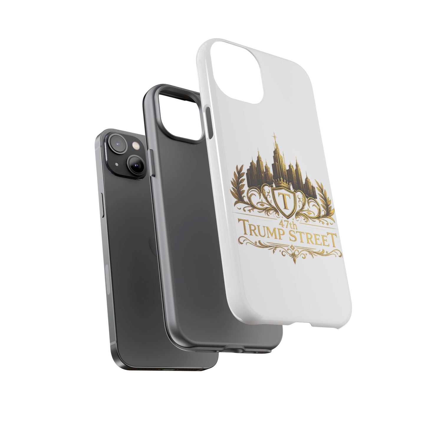 Gold Crest Phone Case - 47th Trump Street