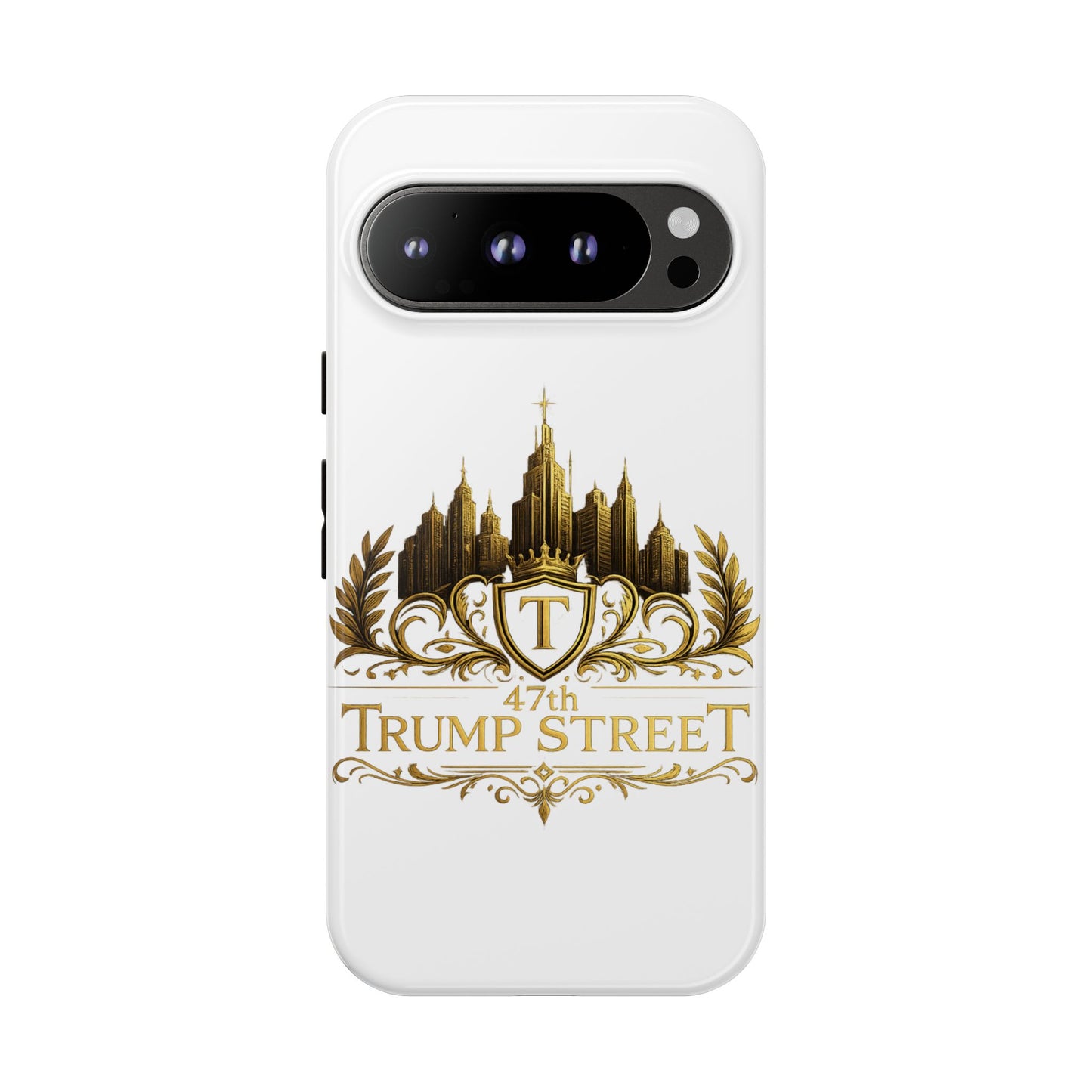 Gold Crest Phone Case - 47th Trump Street