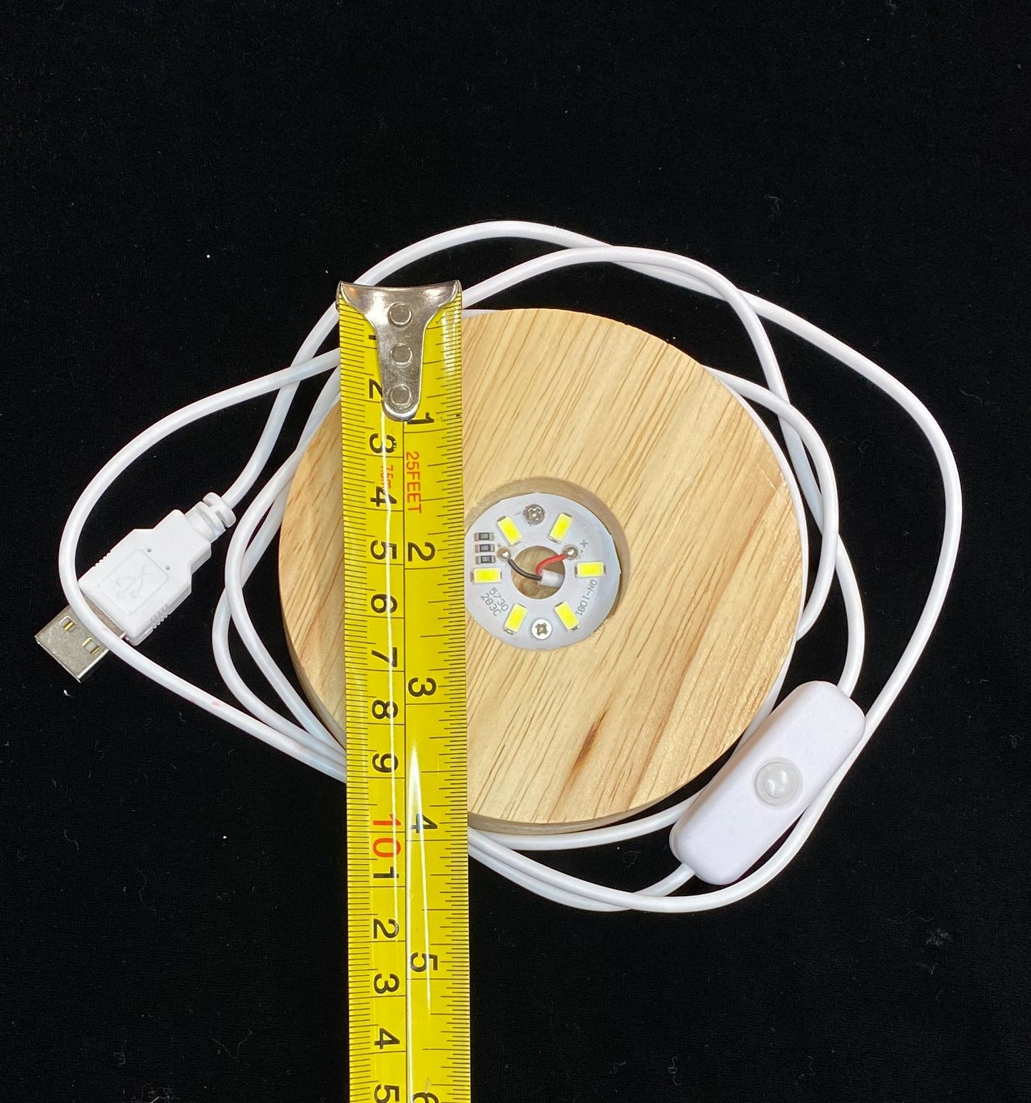USB LED Light Stand with 4-Inch Base